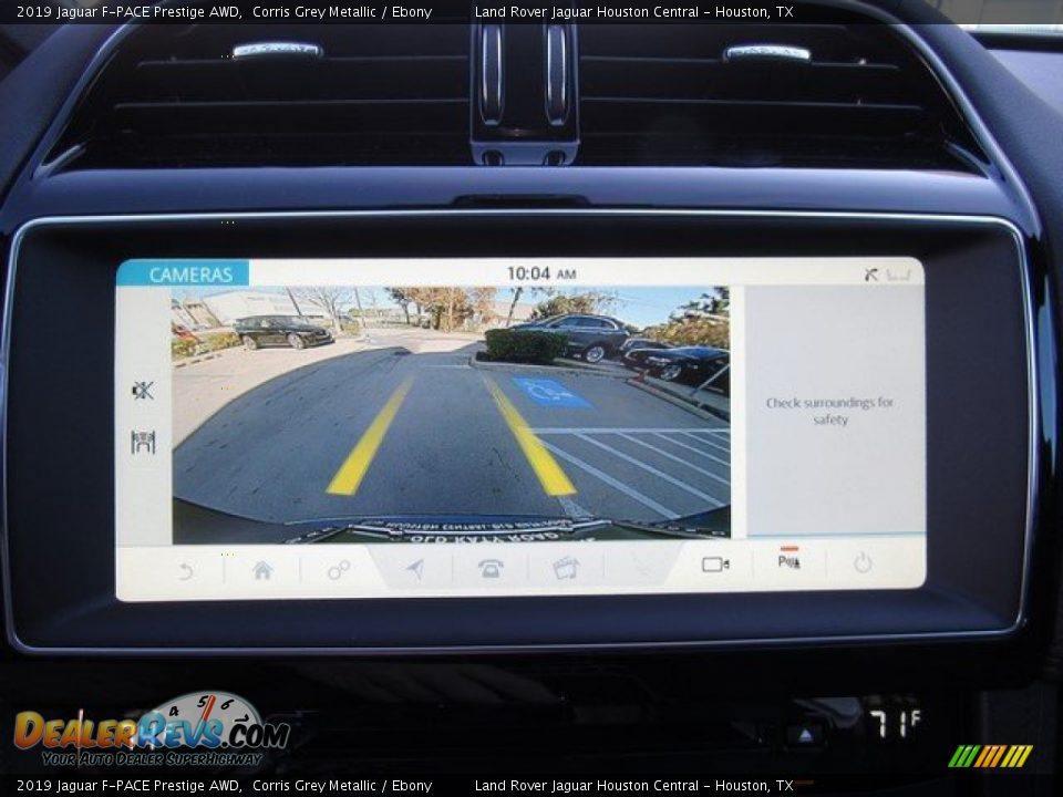 2019 Jaguar F-PACE Prestige AWD Corris Grey Metallic / Ebony Photo #32