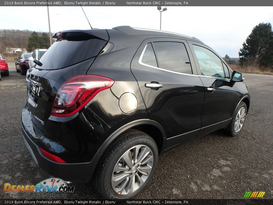 2019 Buick Encore Preferred AWD Ebony Twilight Metallic / Ebony Photo #5