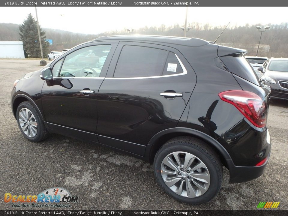 2019 Buick Encore Preferred AWD Ebony Twilight Metallic / Ebony Photo #8