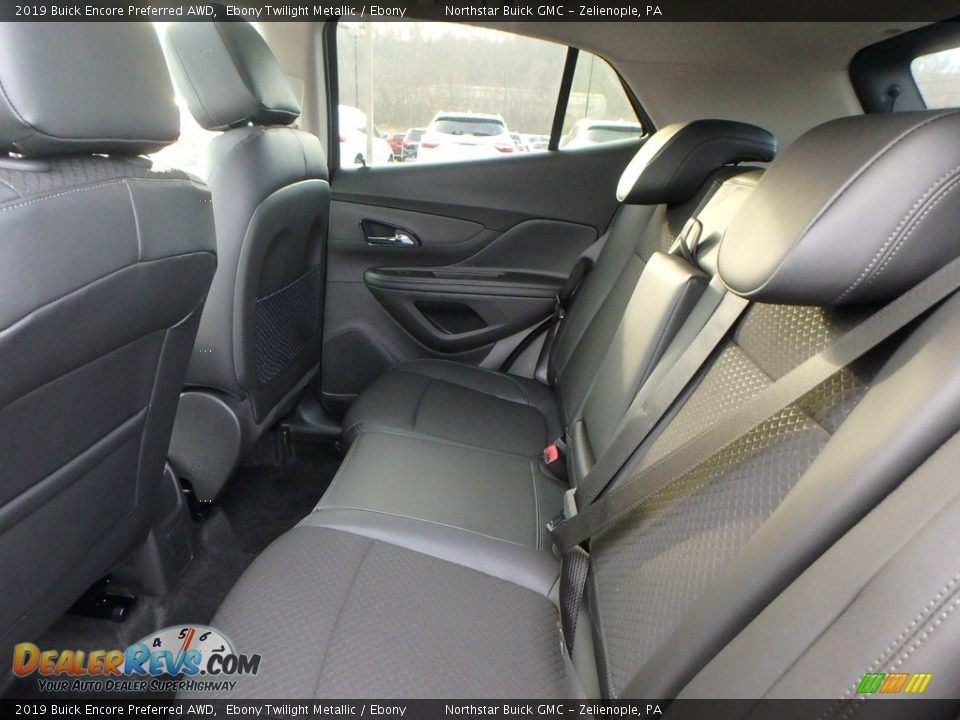 2019 Buick Encore Preferred AWD Ebony Twilight Metallic / Ebony Photo #12