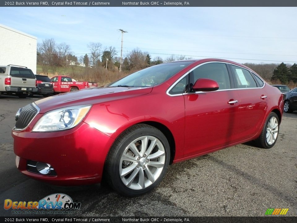 2012 Buick Verano FWD Crystal Red Tintcoat / Cashmere Photo #1