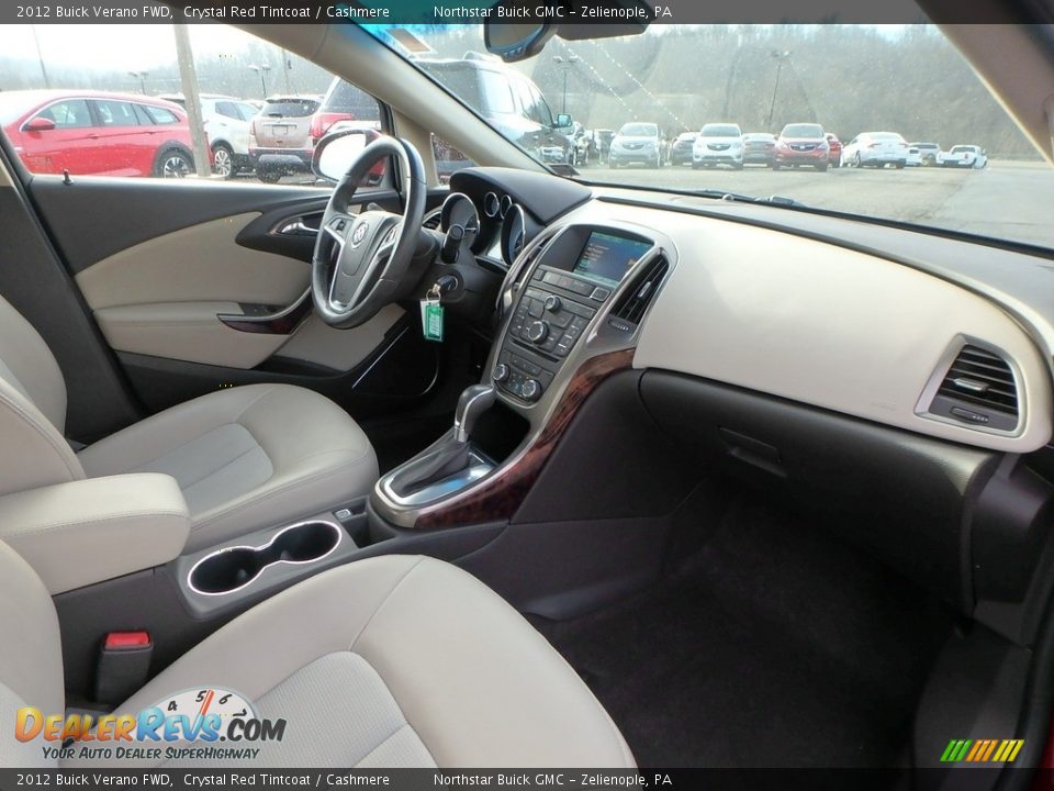 2012 Buick Verano FWD Crystal Red Tintcoat / Cashmere Photo #6