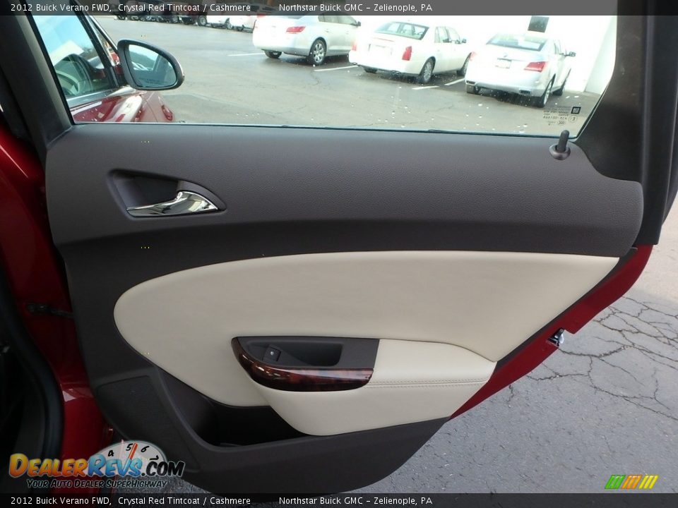 2012 Buick Verano FWD Crystal Red Tintcoat / Cashmere Photo #8