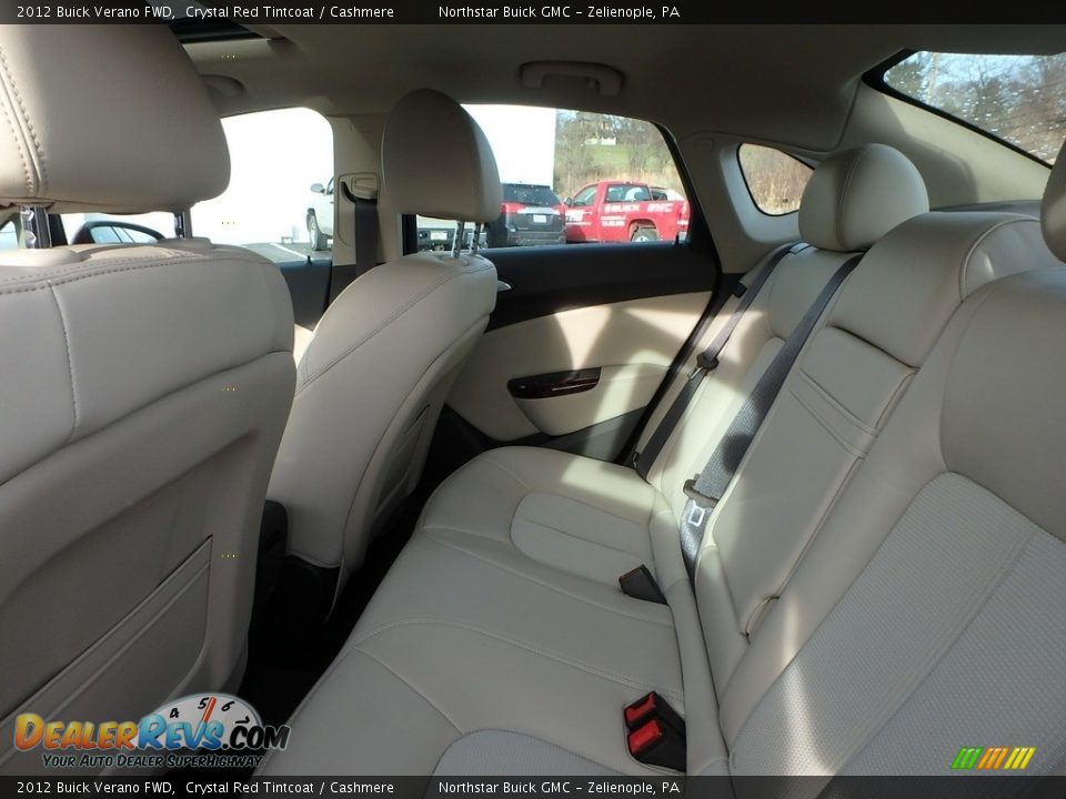 2012 Buick Verano FWD Crystal Red Tintcoat / Cashmere Photo #16