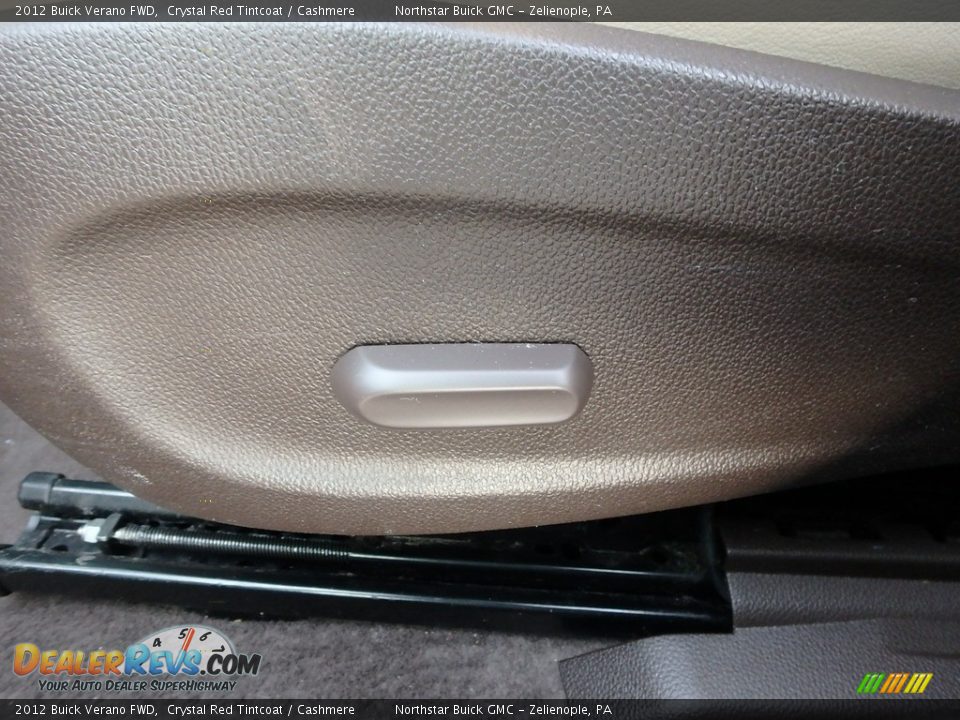 2012 Buick Verano FWD Crystal Red Tintcoat / Cashmere Photo #21