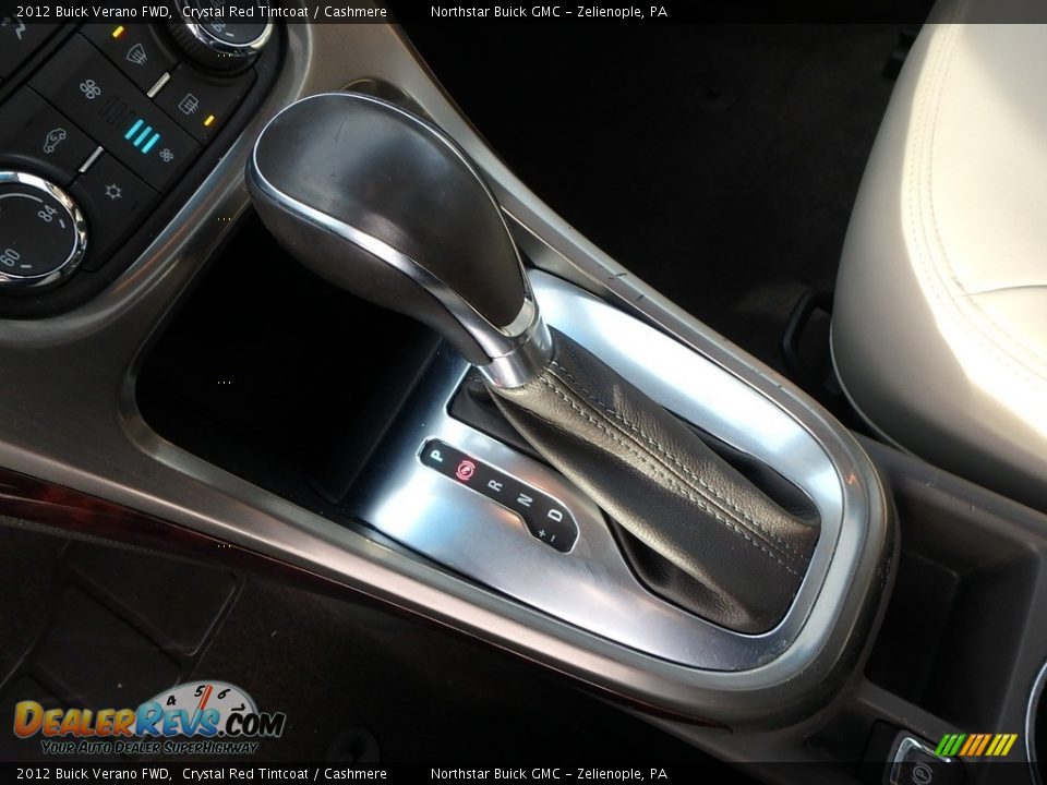 2012 Buick Verano FWD Crystal Red Tintcoat / Cashmere Photo #26