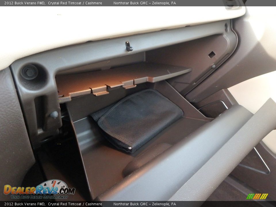 2012 Buick Verano FWD Crystal Red Tintcoat / Cashmere Photo #30