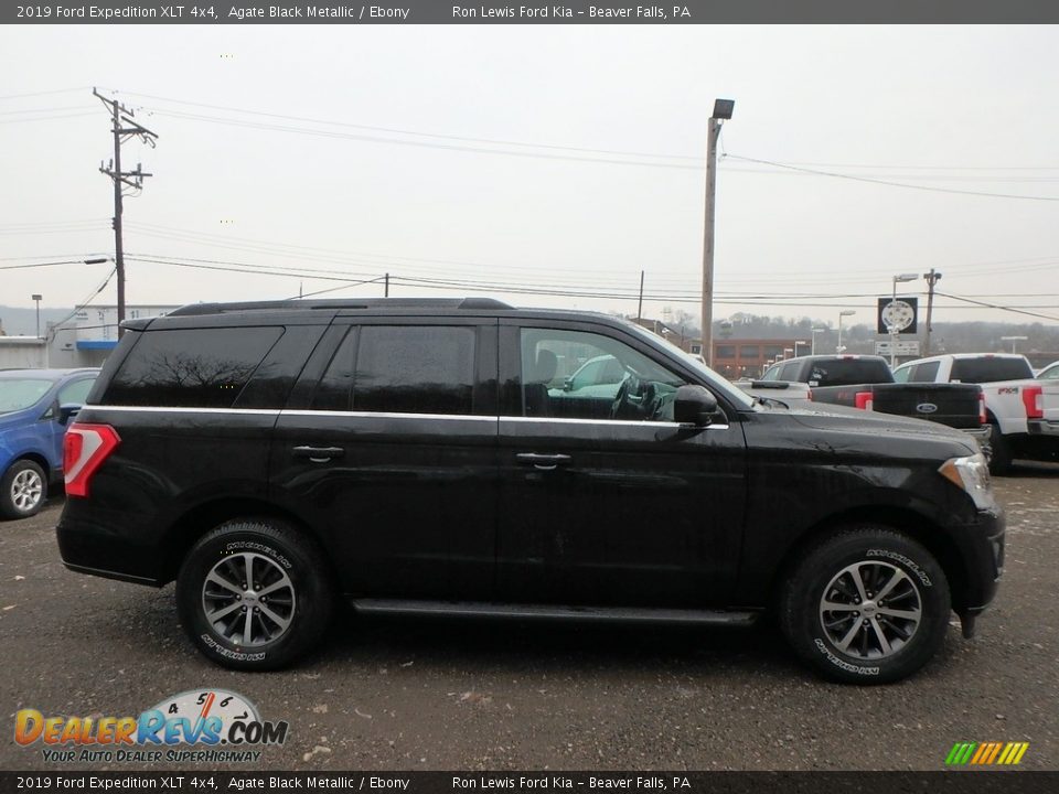 2019 Ford Expedition XLT 4x4 Agate Black Metallic / Ebony Photo #1