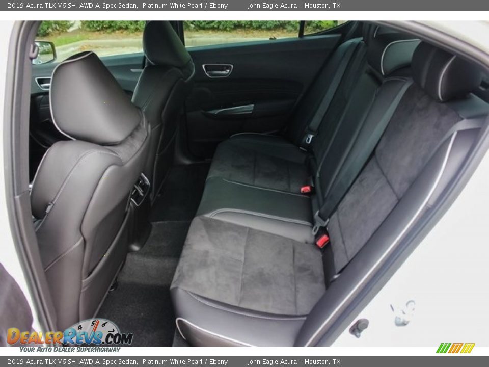 Rear Seat of 2019 Acura TLX V6 SH-AWD A-Spec Sedan Photo #18