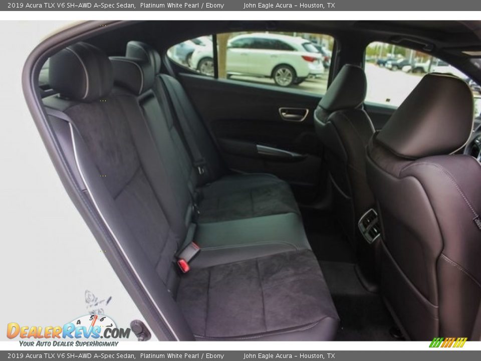 Rear Seat of 2019 Acura TLX V6 SH-AWD A-Spec Sedan Photo #21