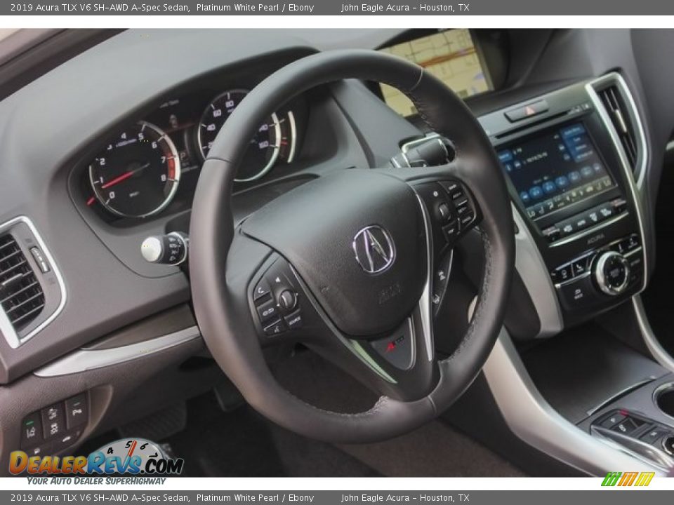 2019 Acura TLX V6 SH-AWD A-Spec Sedan Steering Wheel Photo #32