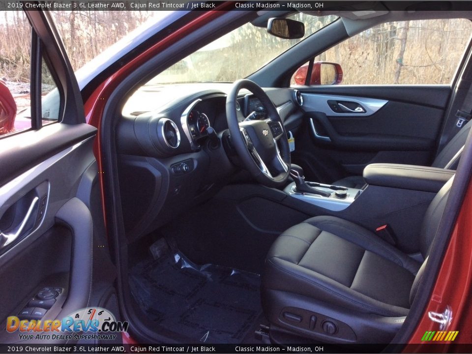 Jet Black Interior - 2019 Chevrolet Blazer 3.6L Leather AWD Photo #9