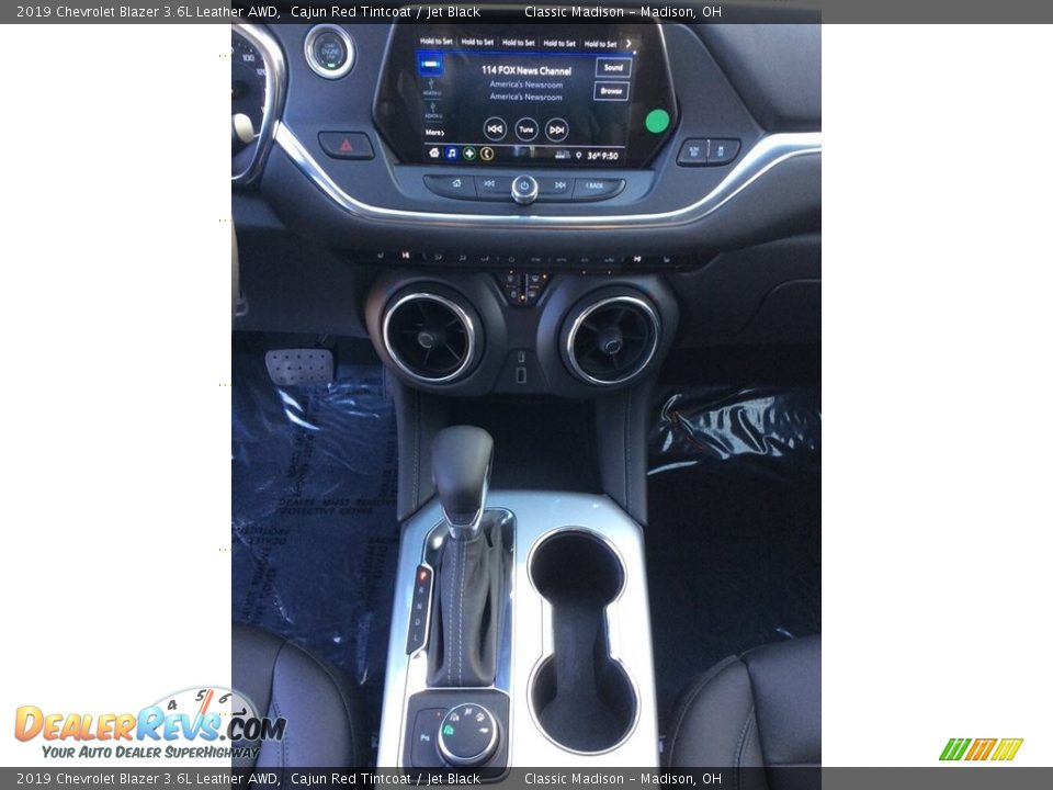 2019 Chevrolet Blazer 3.6L Leather AWD Cajun Red Tintcoat / Jet Black Photo #13
