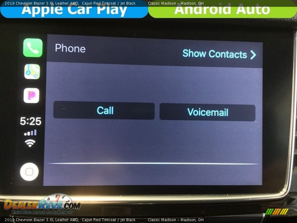 2019 Chevrolet Blazer 3.6L Leather AWD Cajun Red Tintcoat / Jet Black Photo #19