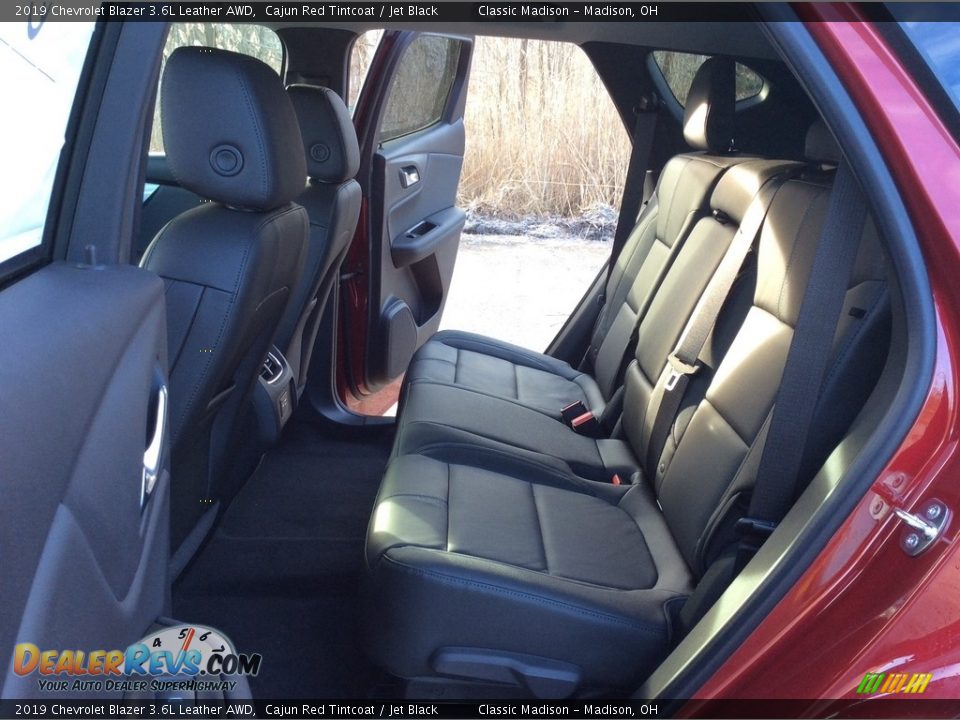 Rear Seat of 2019 Chevrolet Blazer 3.6L Leather AWD Photo #21