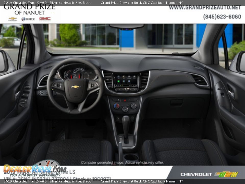 2019 Chevrolet Trax LS AWD Silver Ice Metallic / Jet Black Photo #5