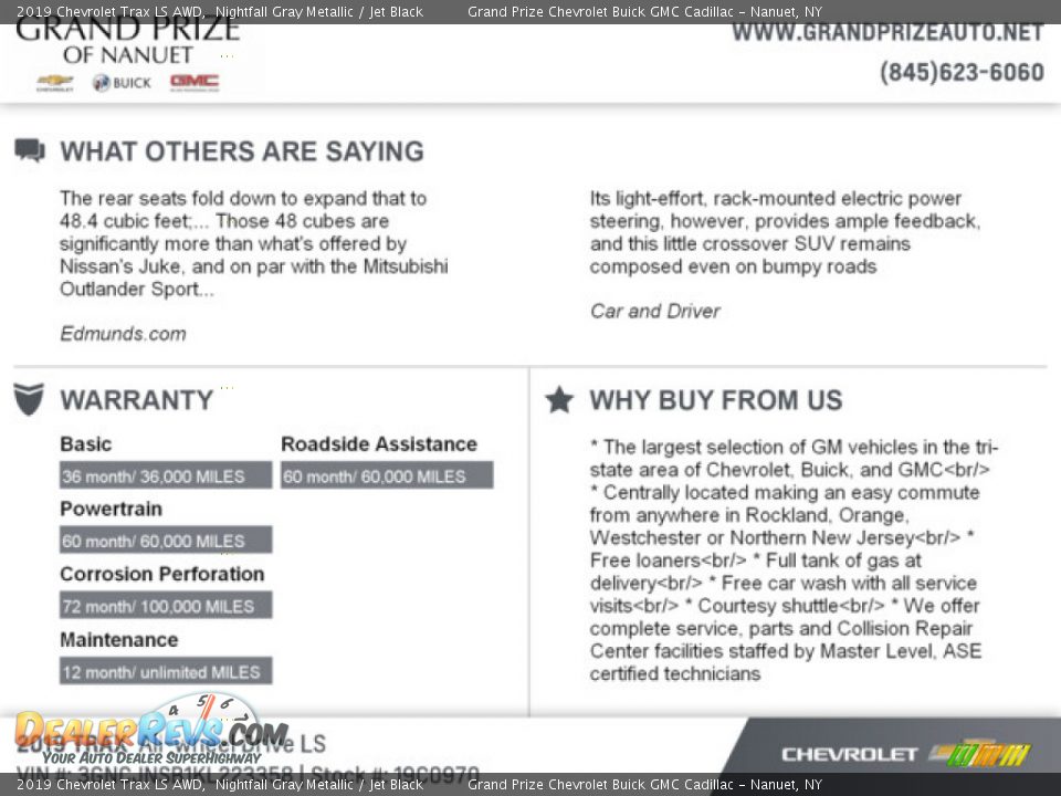 2019 Chevrolet Trax LS AWD Nightfall Gray Metallic / Jet Black Photo #9
