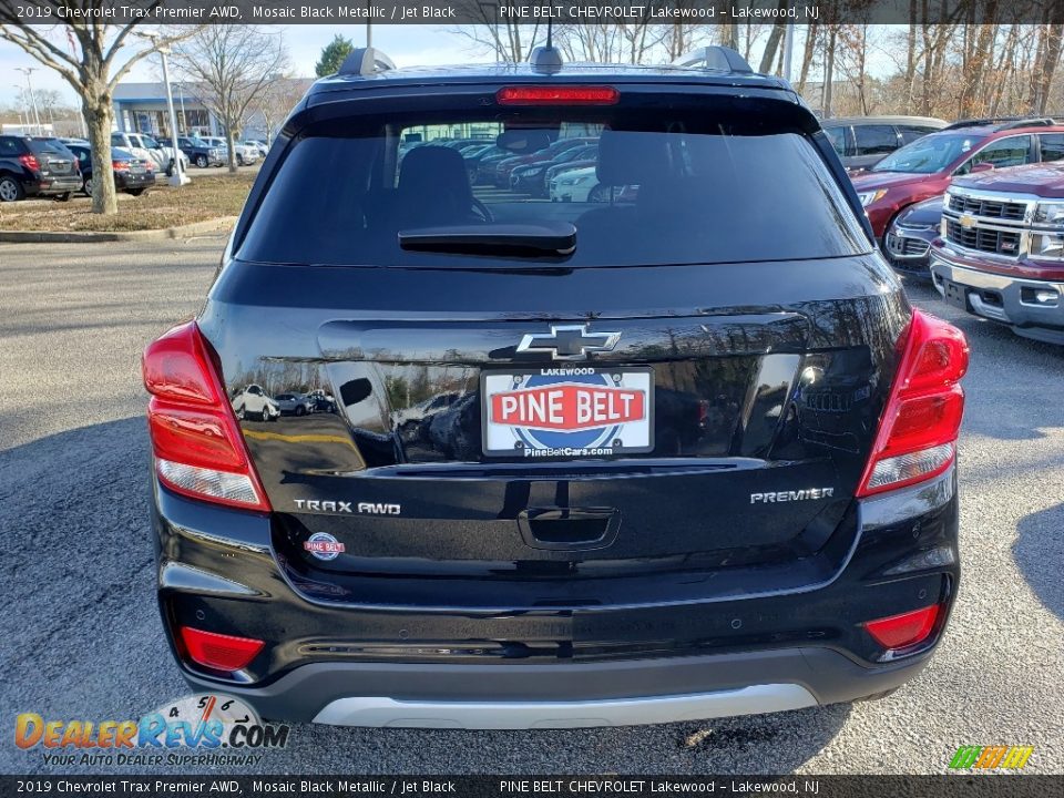 2019 Chevrolet Trax Premier AWD Mosaic Black Metallic / Jet Black Photo #5