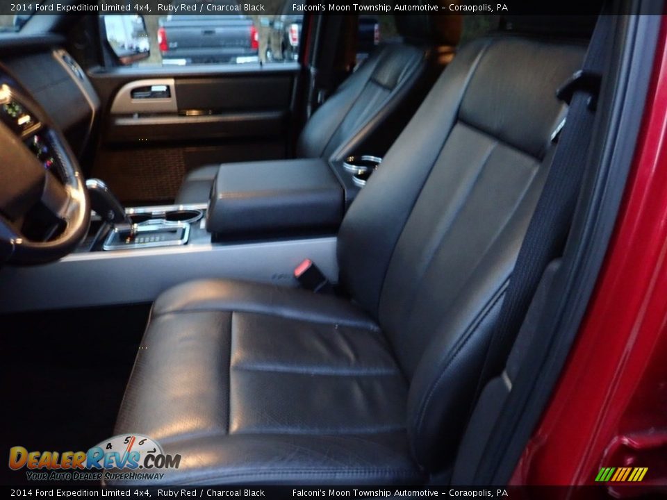 2014 Ford Expedition Limited 4x4 Ruby Red / Charcoal Black Photo #16