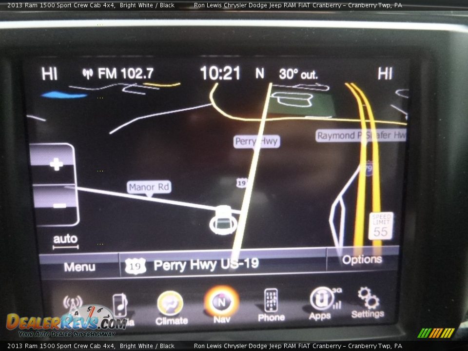 2013 Ram 1500 Sport Crew Cab 4x4 Bright White / Black Photo #19