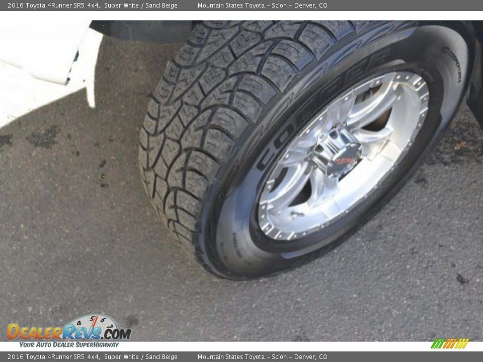 2016 Toyota 4Runner SR5 4x4 Super White / Sand Beige Photo #28