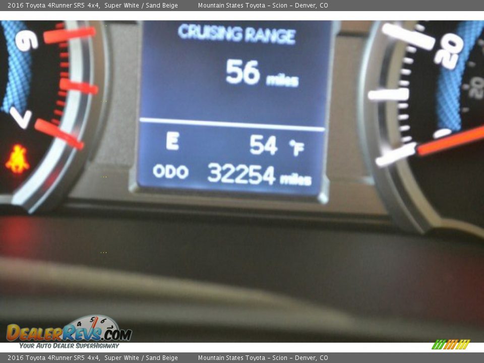 2016 Toyota 4Runner SR5 4x4 Super White / Sand Beige Photo #29