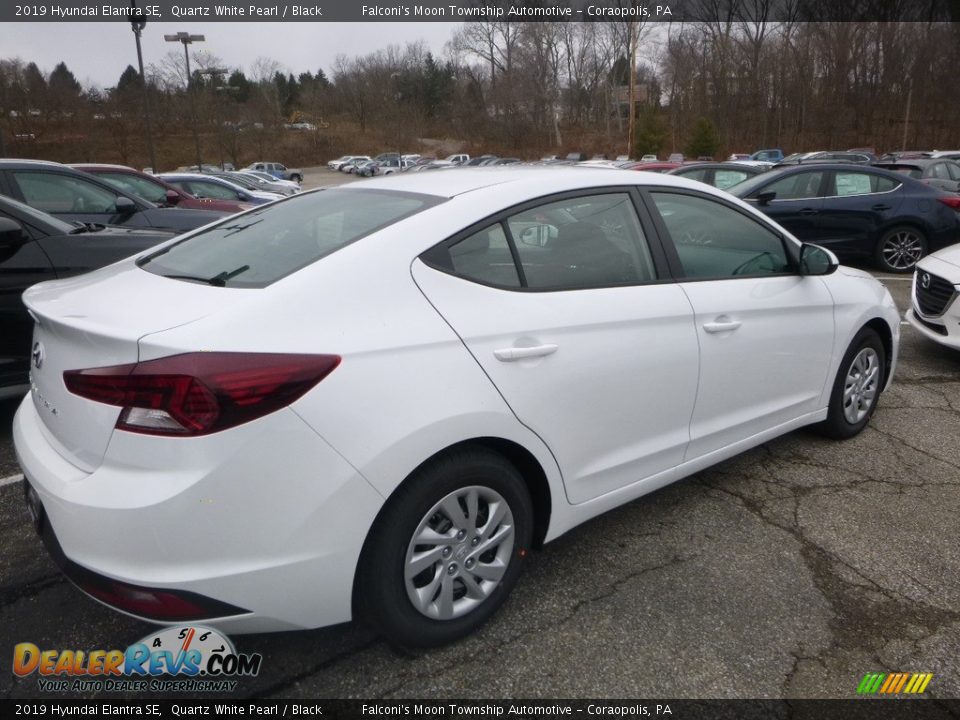 2019 Hyundai Elantra SE Quartz White Pearl / Black Photo #2