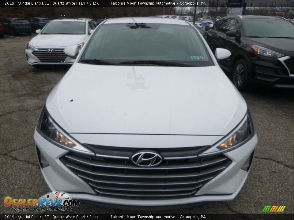 2019 Hyundai Elantra SE Quartz White Pearl / Black Photo #4