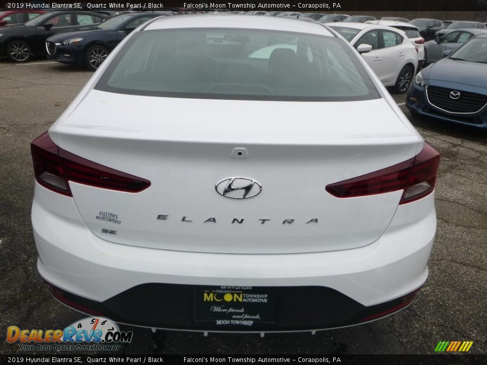 2019 Hyundai Elantra SE Quartz White Pearl / Black Photo #7