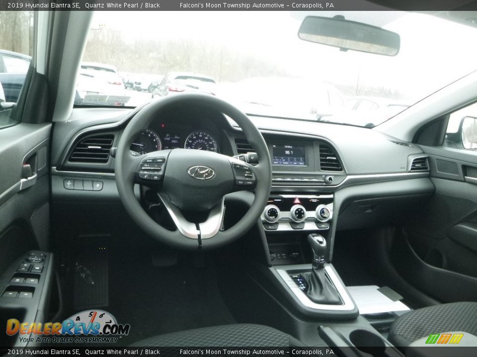 2019 Hyundai Elantra SE Quartz White Pearl / Black Photo #10