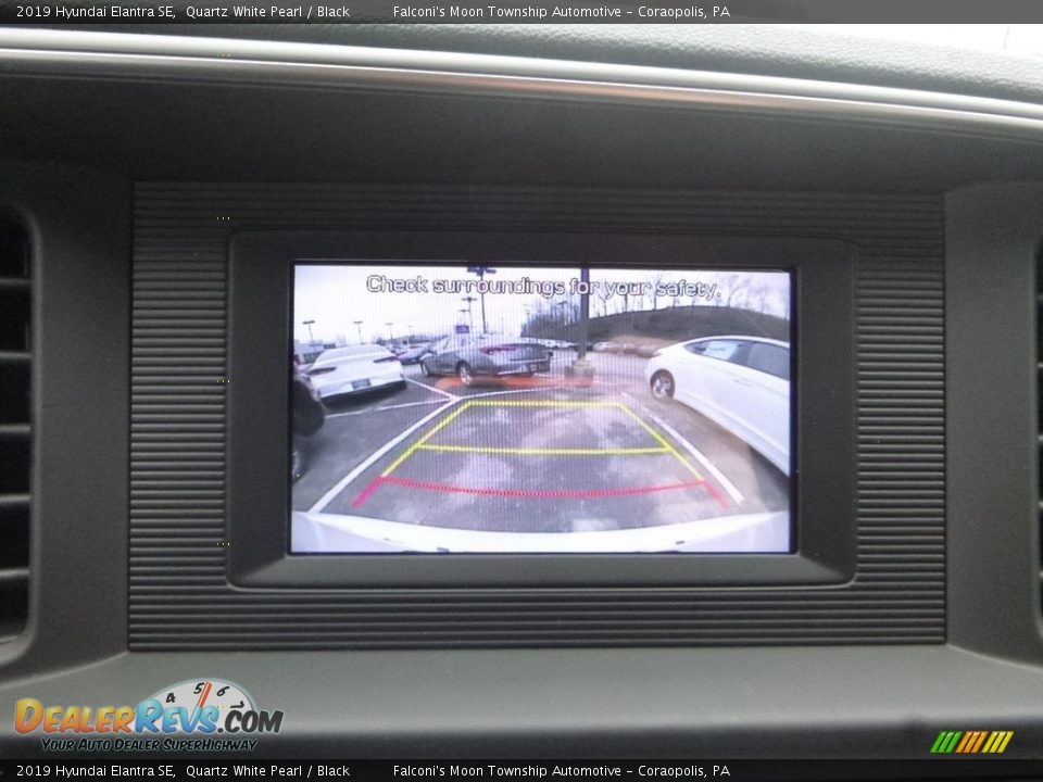 2019 Hyundai Elantra SE Quartz White Pearl / Black Photo #15