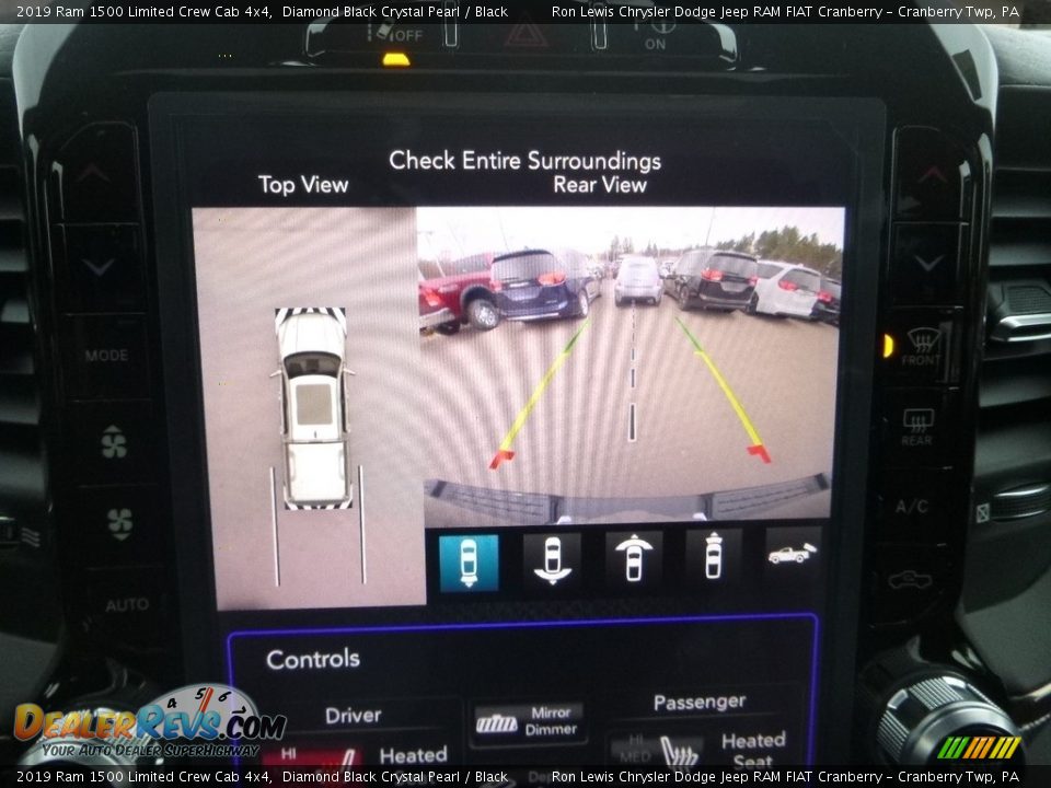 2019 Ram 1500 Limited Crew Cab 4x4 Diamond Black Crystal Pearl / Black Photo #18