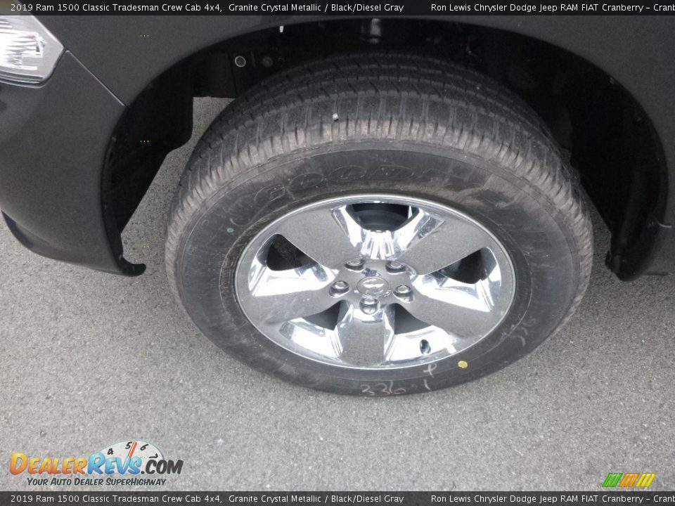 2019 Ram 1500 Classic Tradesman Crew Cab 4x4 Granite Crystal Metallic / Black/Diesel Gray Photo #2