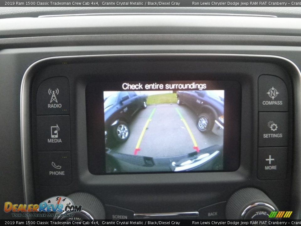 2019 Ram 1500 Classic Tradesman Crew Cab 4x4 Granite Crystal Metallic / Black/Diesel Gray Photo #18