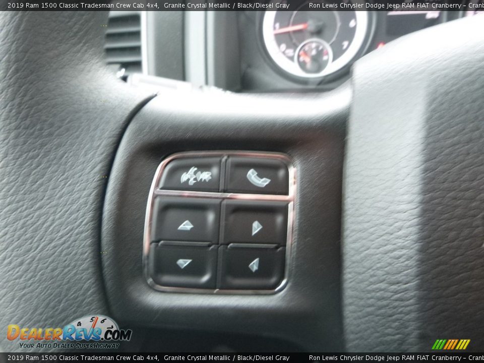 2019 Ram 1500 Classic Tradesman Crew Cab 4x4 Granite Crystal Metallic / Black/Diesel Gray Photo #20