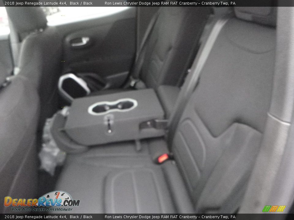2018 Jeep Renegade Latitude 4x4 Black / Black Photo #13