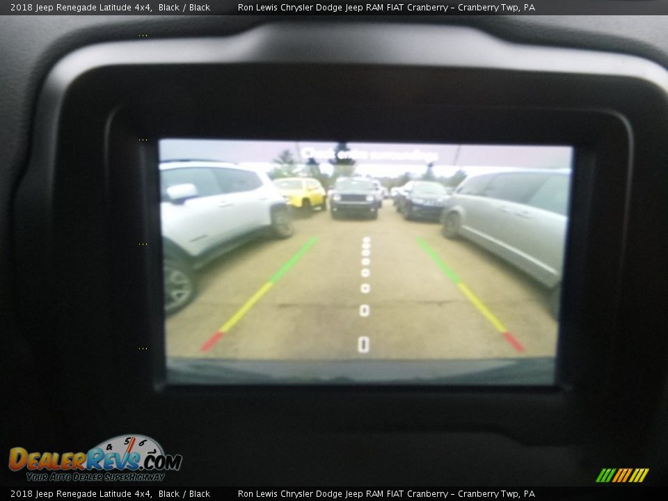2018 Jeep Renegade Latitude 4x4 Black / Black Photo #18