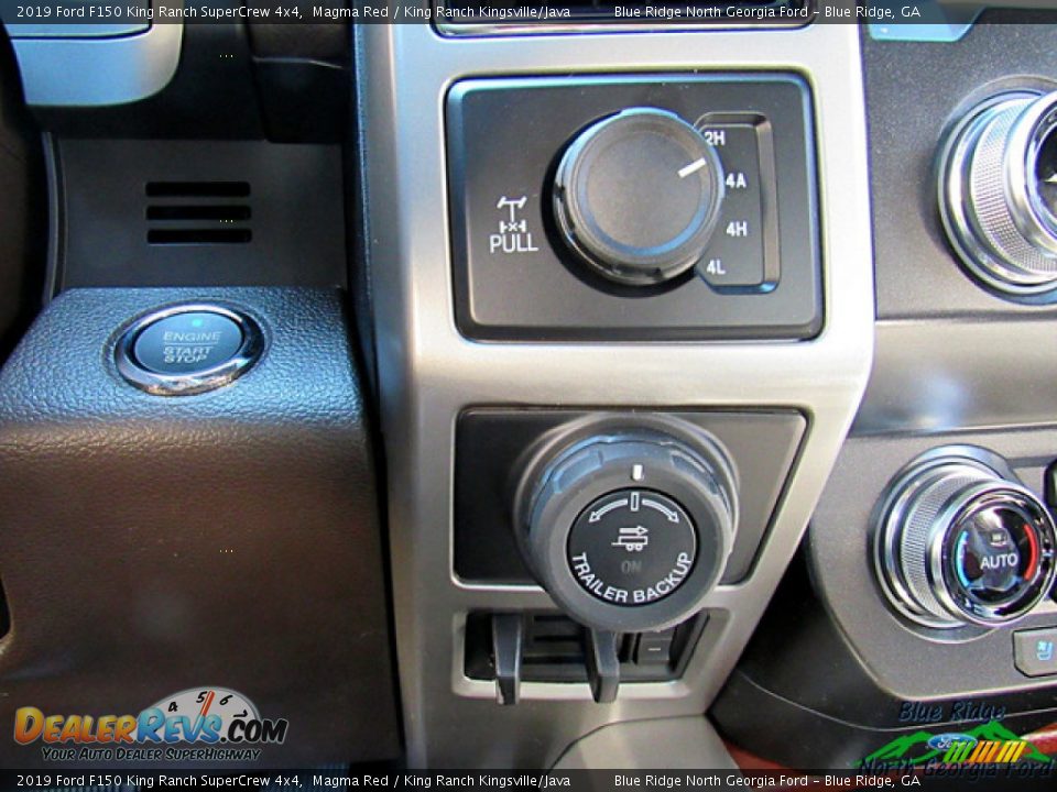 2019 Ford F150 King Ranch SuperCrew 4x4 Magma Red / King Ranch Kingsville/Java Photo #26