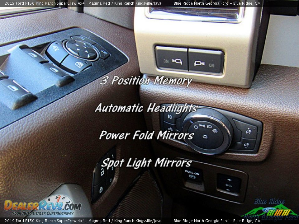 2019 Ford F150 King Ranch SuperCrew 4x4 Magma Red / King Ranch Kingsville/Java Photo #27