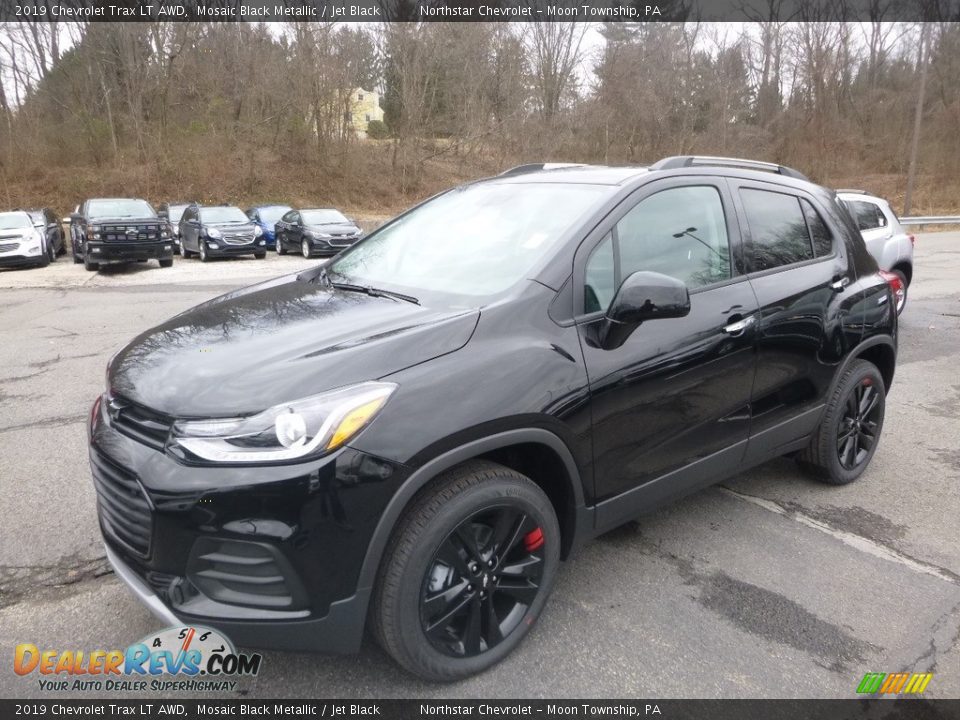 2019 Chevrolet Trax LT AWD Mosaic Black Metallic / Jet Black Photo #1