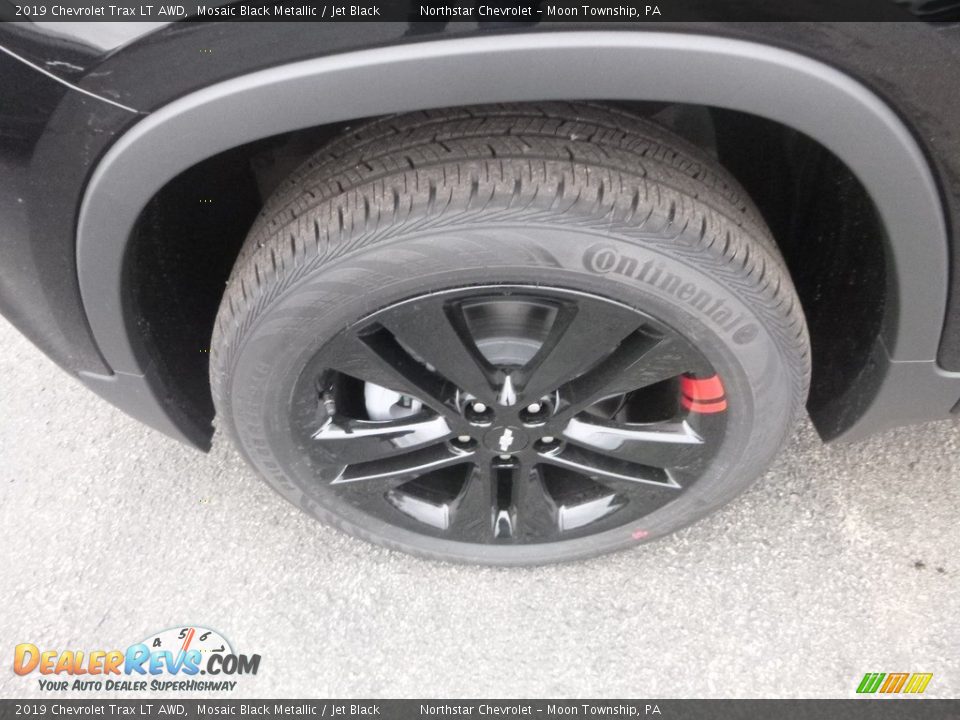 2019 Chevrolet Trax LT AWD Mosaic Black Metallic / Jet Black Photo #2