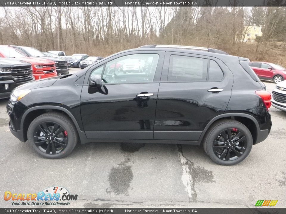 2019 Chevrolet Trax LT AWD Mosaic Black Metallic / Jet Black Photo #3