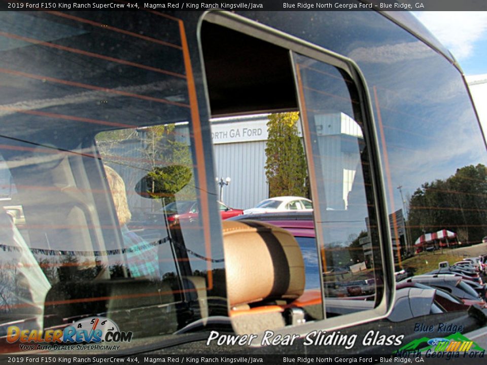 2019 Ford F150 King Ranch SuperCrew 4x4 Magma Red / King Ranch Kingsville/Java Photo #29