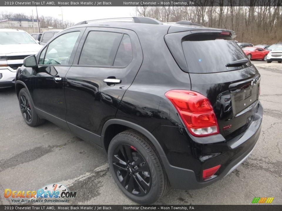 2019 Chevrolet Trax LT AWD Mosaic Black Metallic / Jet Black Photo #4