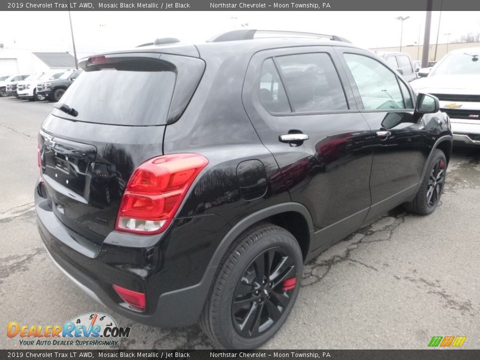 2019 Chevrolet Trax LT AWD Mosaic Black Metallic / Jet Black Photo #6