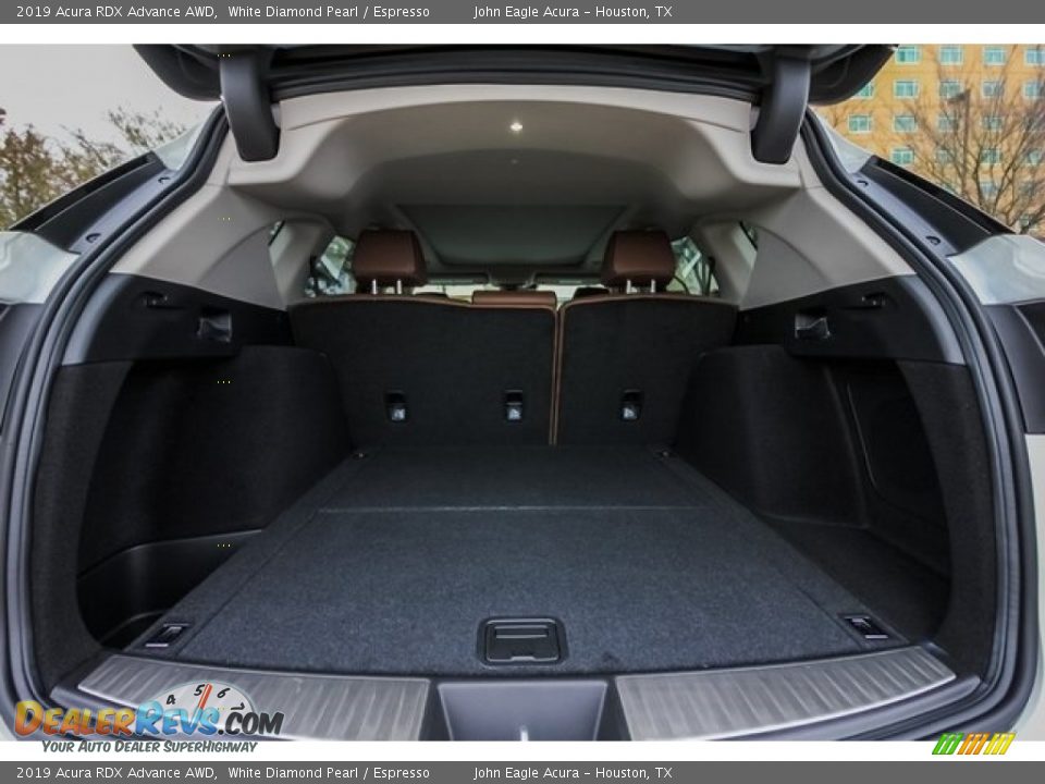 2019 Acura RDX Advance AWD White Diamond Pearl / Espresso Photo #20