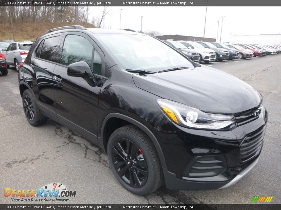 2019 Chevrolet Trax LT AWD Mosaic Black Metallic / Jet Black Photo #8