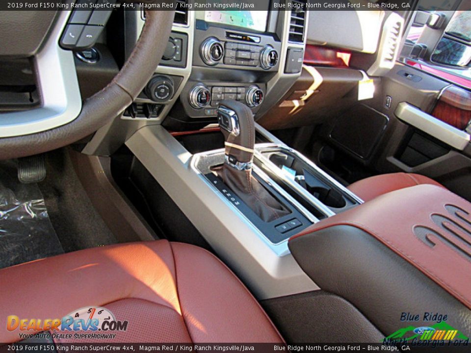 2019 Ford F150 King Ranch SuperCrew 4x4 Magma Red / King Ranch Kingsville/Java Photo #31