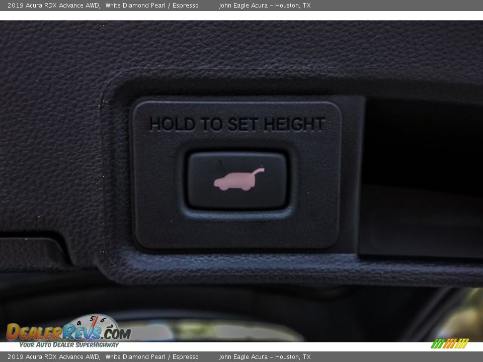2019 Acura RDX Advance AWD White Diamond Pearl / Espresso Photo #21