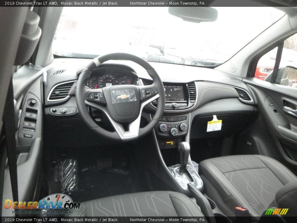 2019 Chevrolet Trax LT AWD Mosaic Black Metallic / Jet Black Photo #13